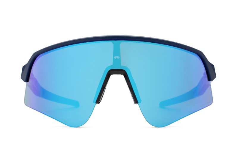 Oakley Sutro Lite Sweep OO 9465 05 39 - rektangelt solbriller, unisex, blå, spejlet