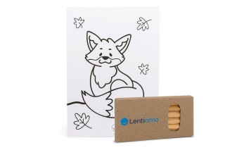 Omalovánky + pastelky Lentiamo