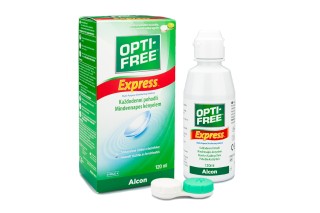 OPTI-FREE Express 120 ml mit Behälter