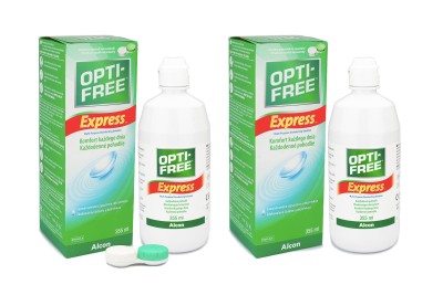 opti-free express 2 x 355 ml med linsetuier