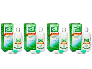 OPTI-FREE Express 4 x 355 ml s pouzdry - DE