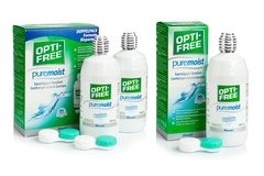 OPTI-FREE PureMoist 3 x 300 ml mit Behälter