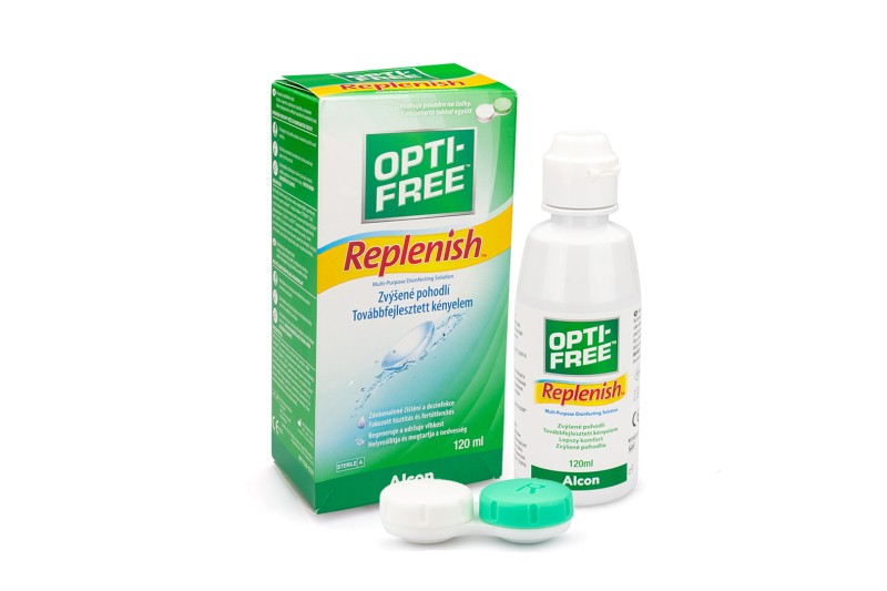 E-shop OPTI-FREE RepleniSH 120 ml s pouzdrem