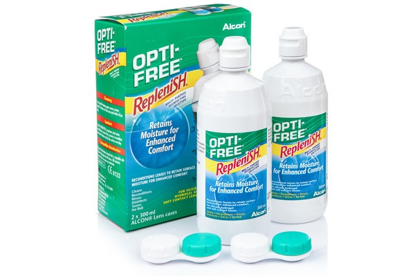 E-shop OPTI-FREE RepleniSH 2 x 300 ml s puzdrami