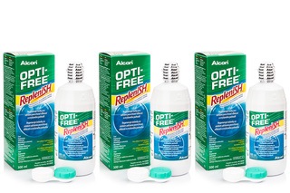 OPTI-FREE RepleniSH 3 x 300 ml s pouzdry