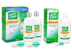 OPTI-FREE RepleniSH 3 x 300 ml mit Behälter