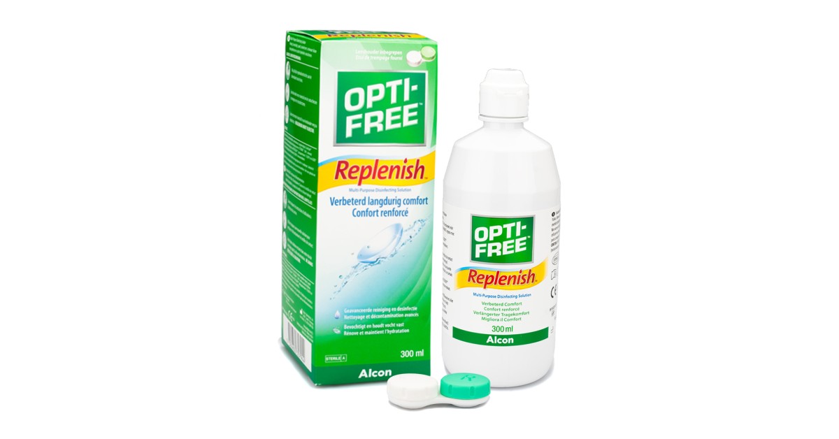 Image of OPTI-FREE RepleniSH 300 ml mit Behälter