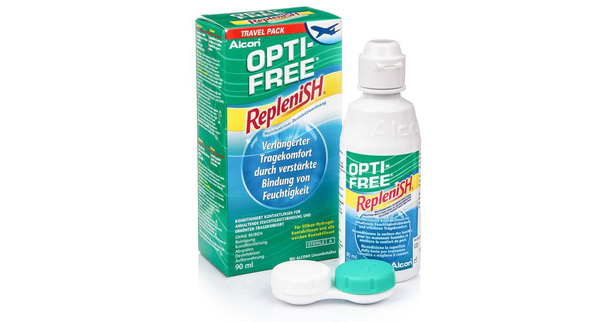Image of OPTI-FREE RepleniSH 90 ml mit Behälter