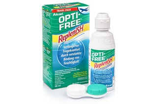 OPTI-FREE RepleniSH 90 ml mit Behälter