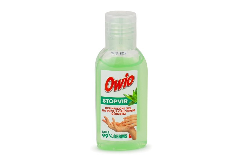 E-shop Owio 50 ml - dezinfekční gel na ruce