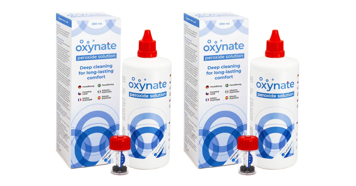 Oxynate Peroxide 2 x 380 ml med linsetuier