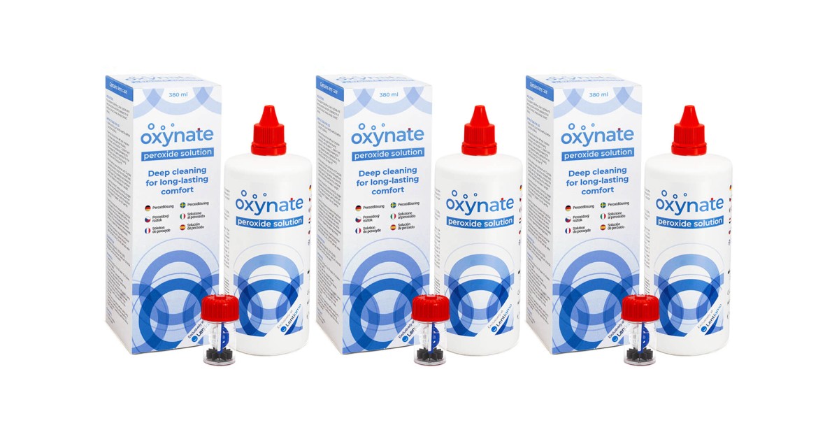 Oxynate Peroxide 3 x 380 ml med linsetuier
