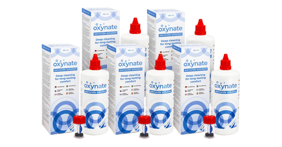 Oxynate Peroxide 5 x 380 ml med linsetuier