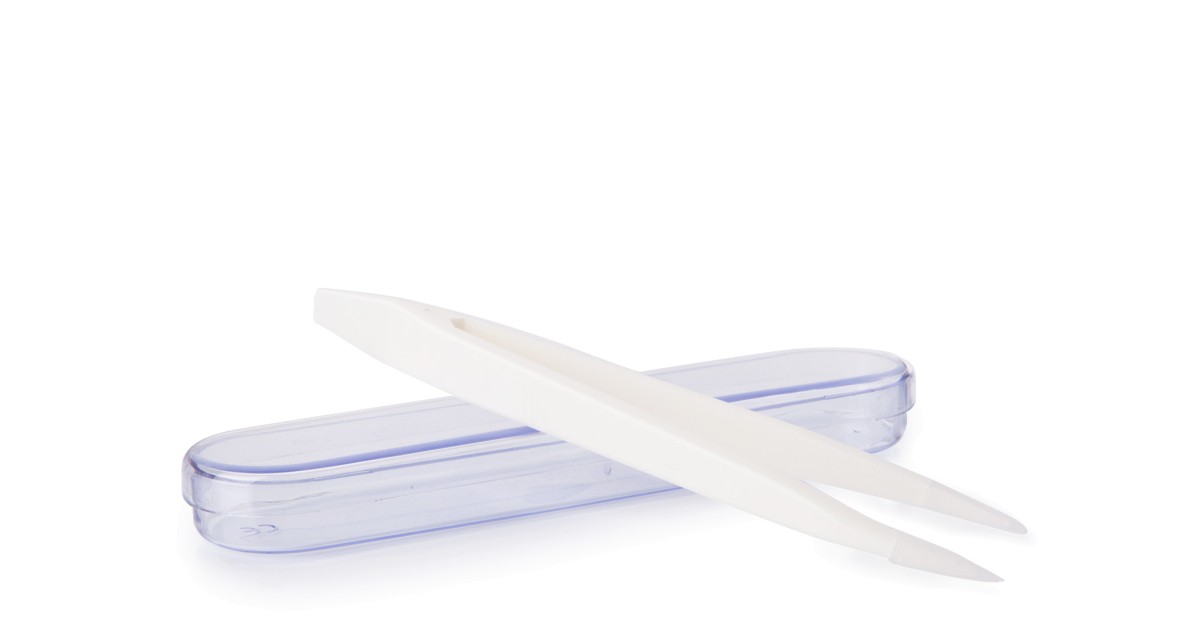 Stor pincett i förvaringsask