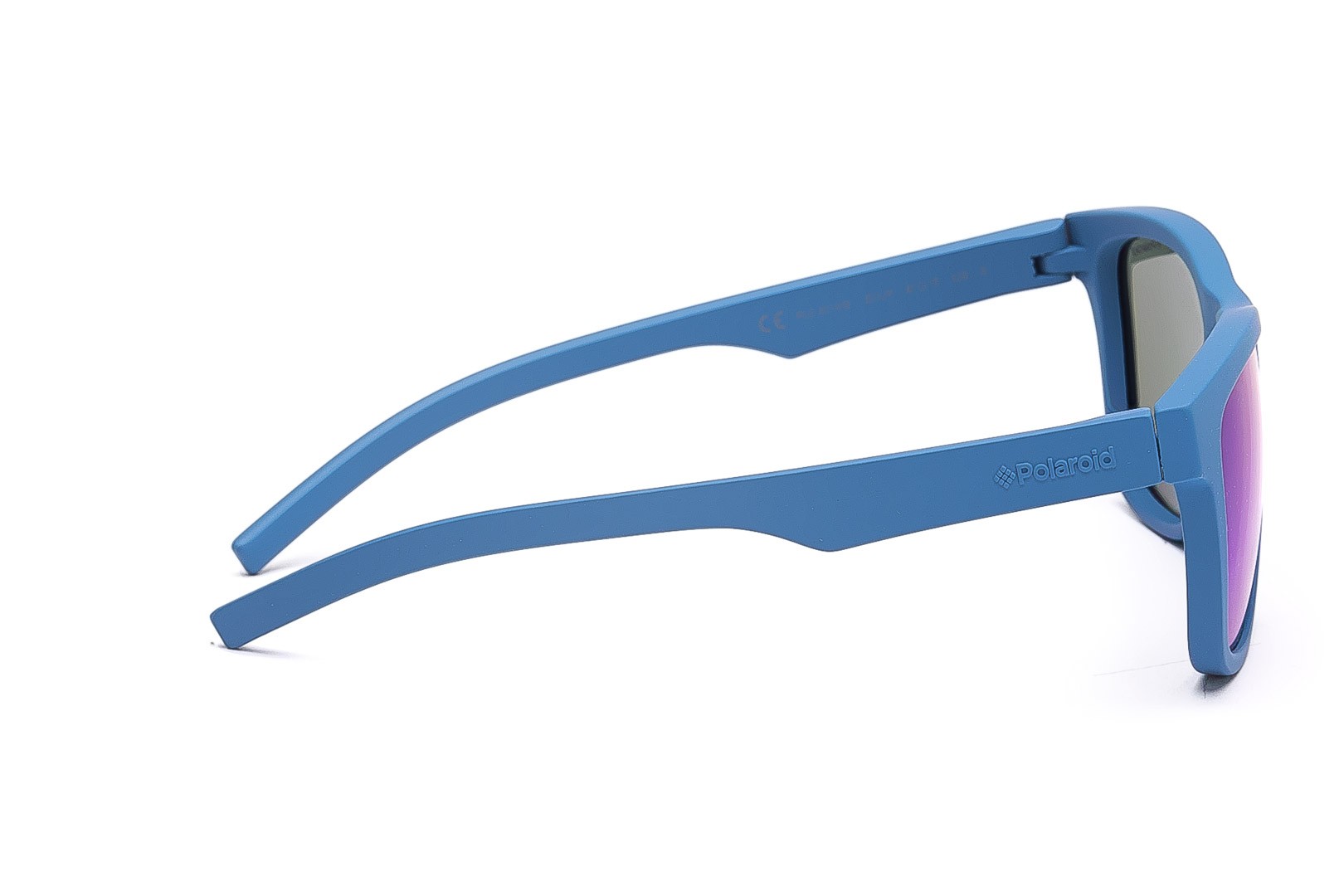 Polaroid Kids Wayfarer Sunglasses in Blue Polarised PLD 8018/S ZDI 47 