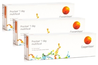 Proclear 1 Day Multifocal CooperVision (90 lentilles)