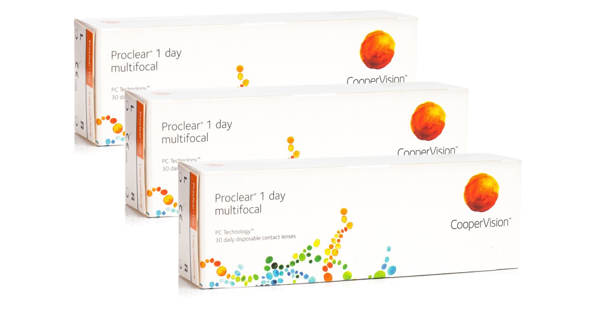 Proclear 1 Day Multifocal CooperVision (90 lenses)