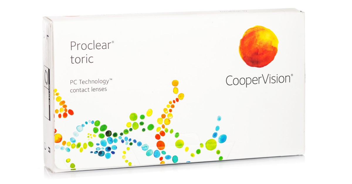 PROCLEAR  Toric XR CooperVision (3 lentilles)