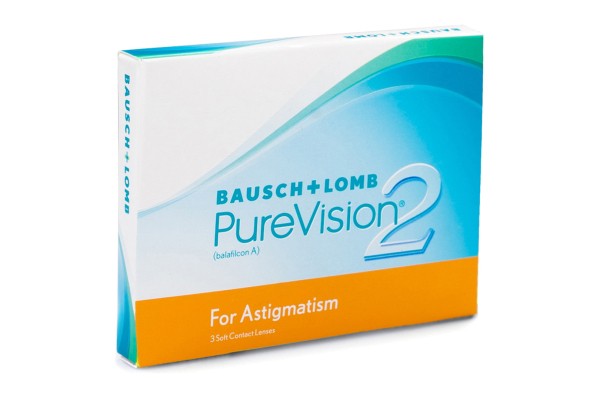 E-shop Bausch & Lomb PureVision 2 for Astigmatism (3 šošovky)