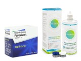 PureVision Multi-Focal (6 čoček) + Solunate Multi-Purpose 400 ml s pouzdrem 40774