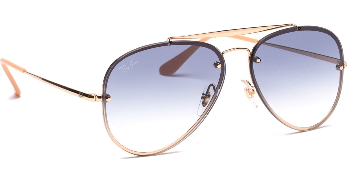 Image of Ray-Ban Blaze Aviator RB3584N 001/19 58