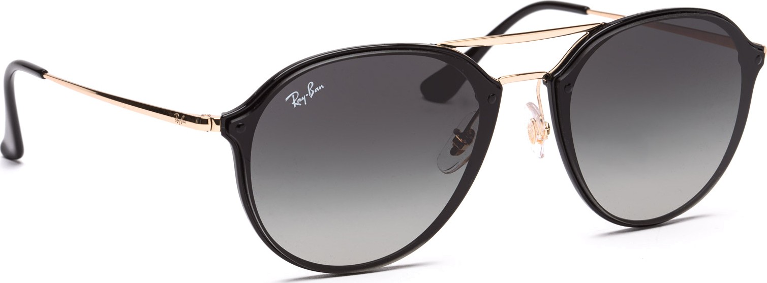 ray ban blaze double bridge black