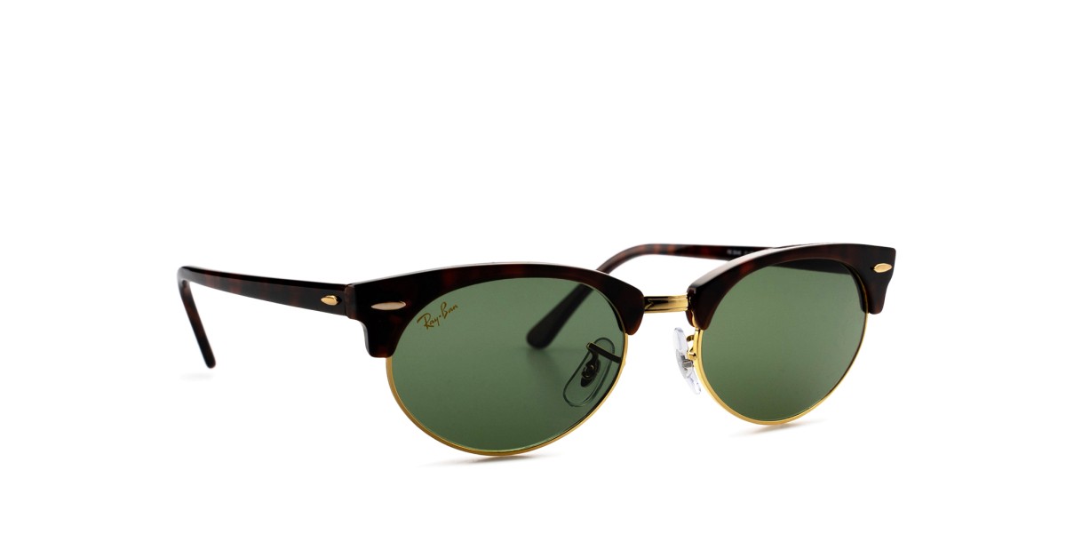 Image of Ray-Ban Clubmaster Oval RB3946 130431 52