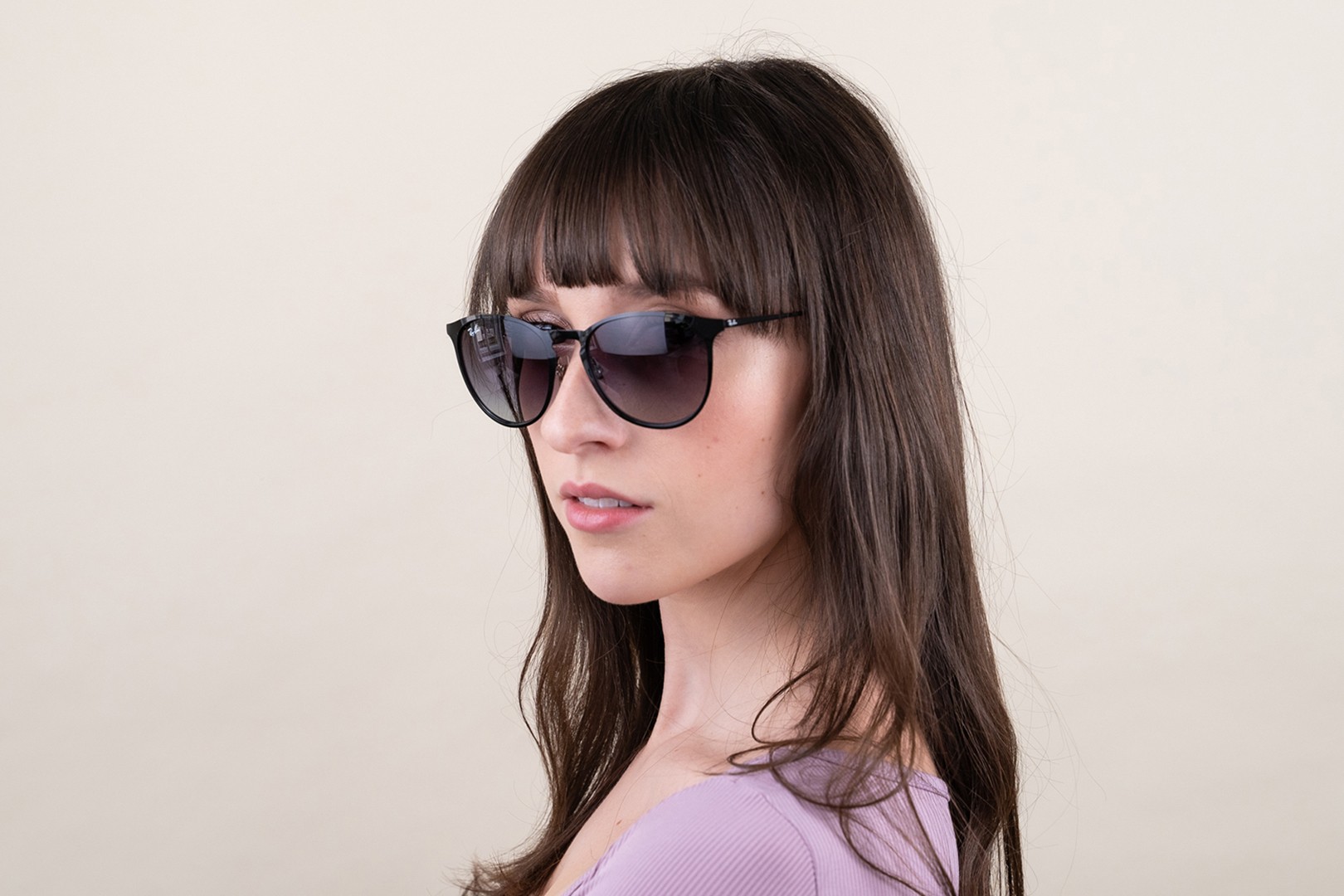 lof lavendel hoek Ray-Ban® Erika Metal RB3539 002/8G 54 | Lentiamo