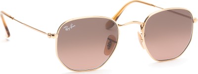 ray ban hexagonal 48