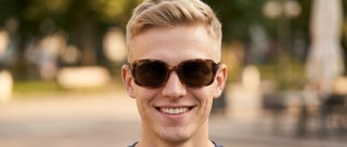Ray-Ban RB4068 642/57 60 Mužský model zepředu