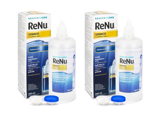E-shop ReNu Advanced 2 x 360 ml s puzdrami