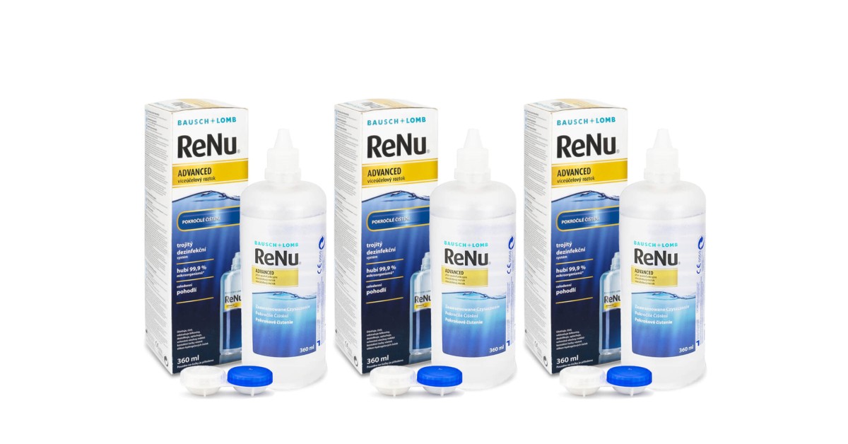 Image of ReNu Advanced 3 x 360 ml mit Behälter