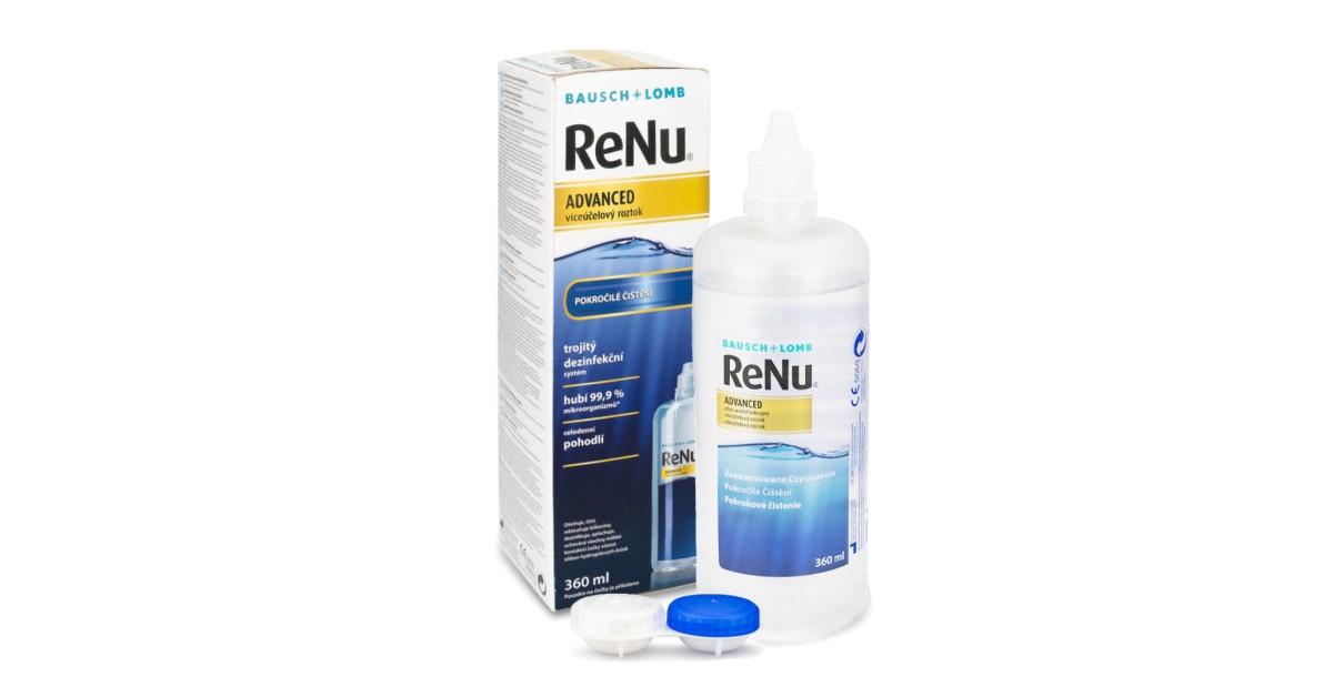 ReNu Advanced 360 ml med linsetui