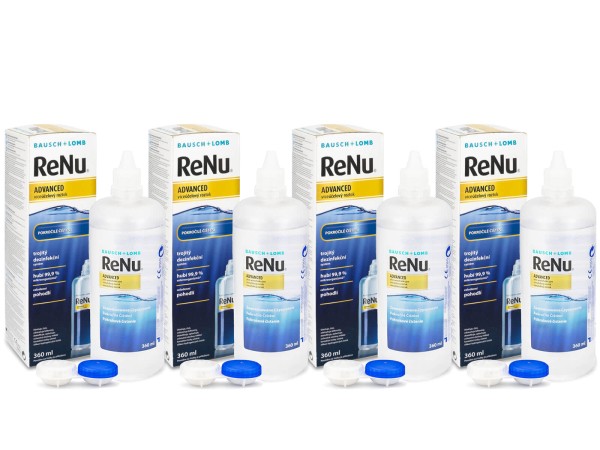 E-shop ReNu Advanced 4 x 360 ml s puzdrami