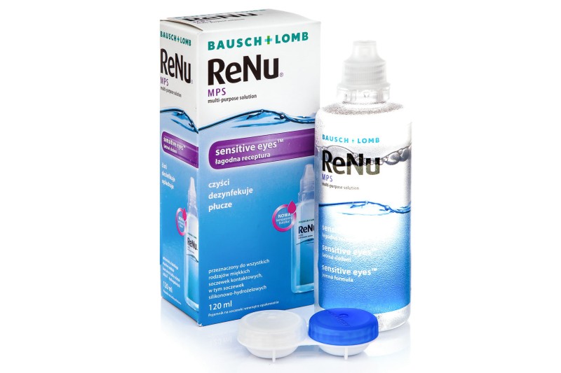 ReNu Mps Sensitive Eyes 120 ml s pouzdrem Renu