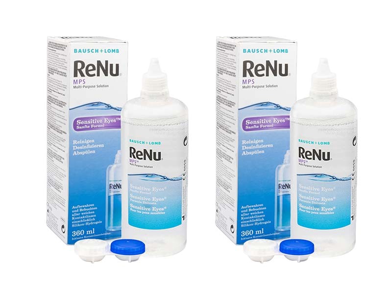 ReNu MPS Sensitive Eyes 2 x 360 ml mit Behälter