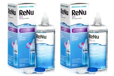 ReNu MPS Sensitive Eyes 2 x 360 ml cu suporturi