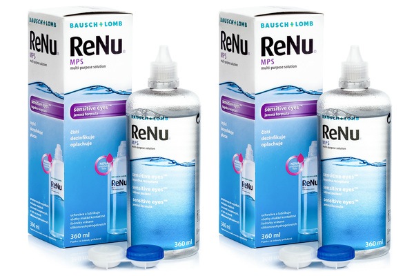 E-shop ReNu MPS Sensitive Eyes 2 x 360 ml s puzdrami