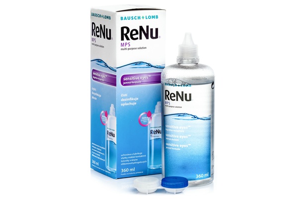 E-shop ReNu MPS Sensitive Eyes 360 ml s puzdrom