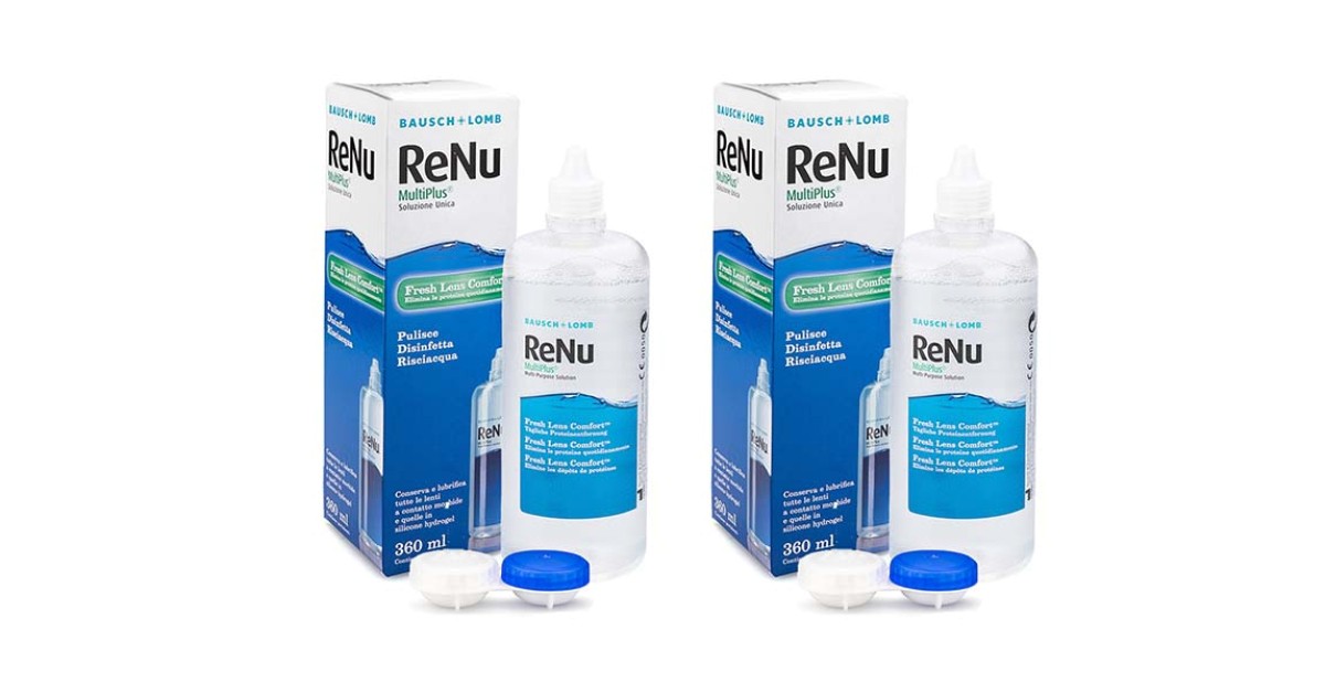 Image of ReNu MultiPlus 2 x 360 ml mit Behälter