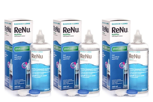 E-shop ReNu MultiPlus 3 x 360 ml s puzdrami
