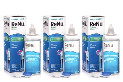 ReNu MultiPlus 3 x 360 ml with cases Bausch &amp; Lomb