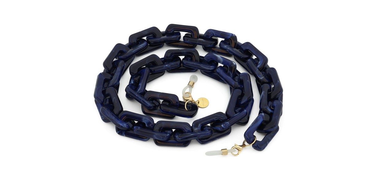 Meller Imani Blue glasögonkedja