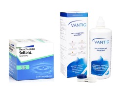 SofLens 38 (6 Linsen) + Vantio Multi-Purpose 360 ml mit Behälter
