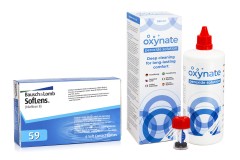 SofLens 59 (6 lenti) + Oxynate Peroxide 380 ml con portalenti