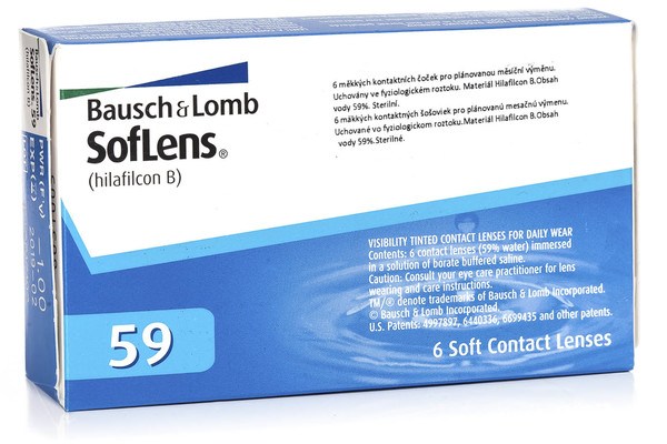 E-shop Bausch & Lomb SofLens 59 (6 šošoviek)