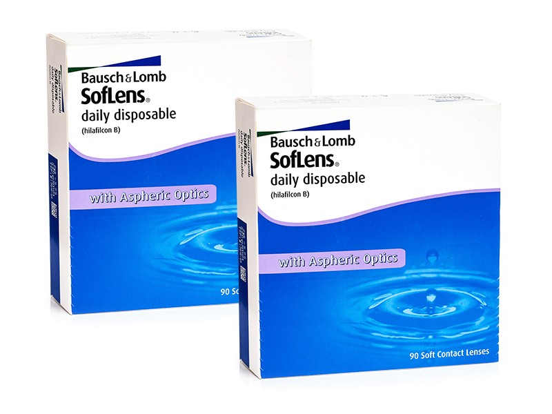 Bausch &amp; Lomb Bausch &amp; Lomb SofLens Daily Disposable (180 φακοί) Ημερήσιοι Μυωπίας Υπερμετρωπίας