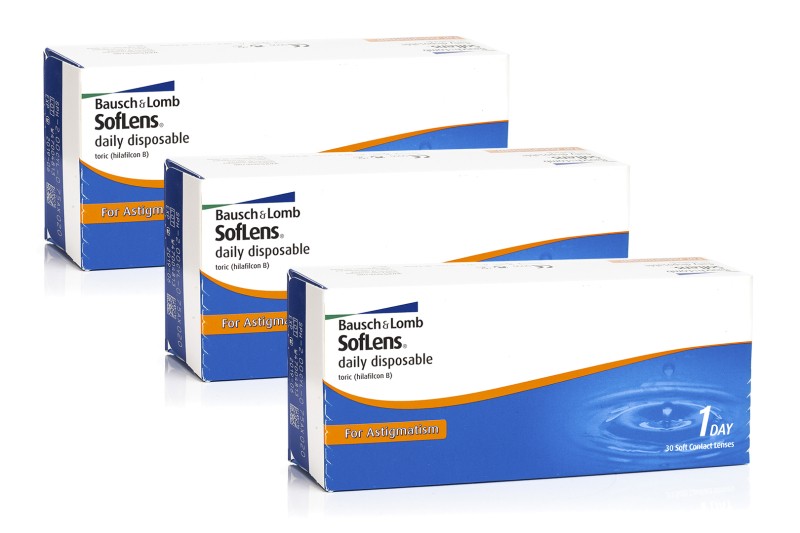 E-shop Bausch & Lomb SofLens Daily Disposable for Astigmatism (90 čoček)