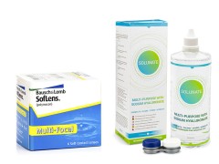 SofLens Multi-Focal (6 šošoviek) + Solunate Multi-Purpose 400 ml s puzdrom