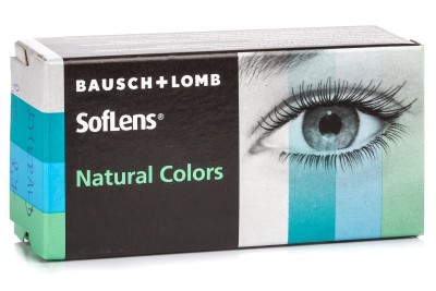 SofLens Natural Colors (2 lenses) Bausch &amp; Lomb Quarterly Contact Lenses coloured single vision